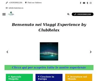 Clubrelax.eu(Creatori di viaggi Esperenziali) Screenshot