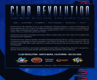 Clubrevolution.net(Forsale Lander) Screenshot