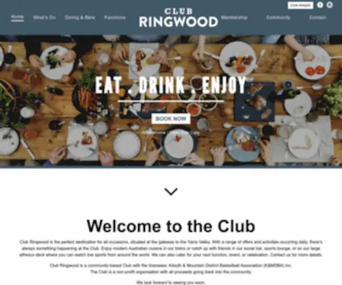 Clubringwood.com.au(Club Ringwood) Screenshot