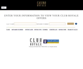 Clubroyaleoffers.com(Clubroyaleoffers) Screenshot