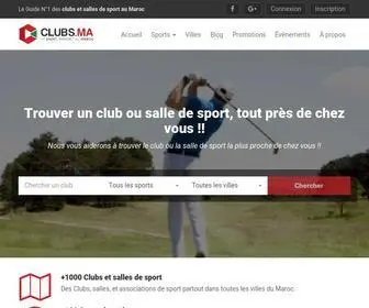 Clubs.ma(Sport au Maroc) Screenshot