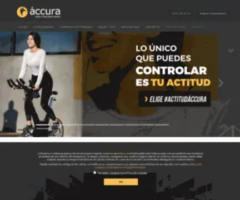 Clubsaccura.es(Clubs Áccura) Screenshot
