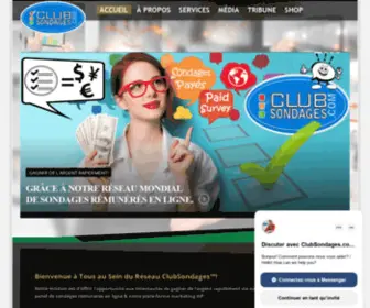 Clubsondages.com(ClubSondages™) Screenshot