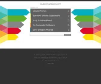 Clubsonyericsson.com(Clubsonyericsson) Screenshot