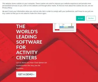 Clubspeed.com(Activity and Venue Management) Screenshot