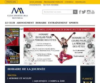 Clubsportifmaa.com(Activités physiques) Screenshot