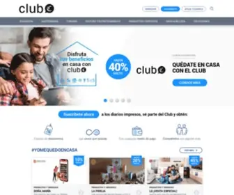 Clubsuscriptores.pe(Portal exclusivo del Club De Suscriptores El Comercio Per) Screenshot