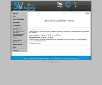 Clubsvu.com(Página oficial del Club SVU) Screenshot