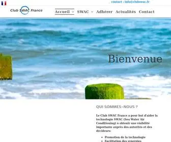 Clubswac.fr(Accueil) Screenshot