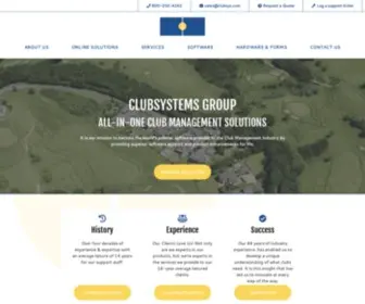 Clubsys.com(Clubsystems group) Screenshot