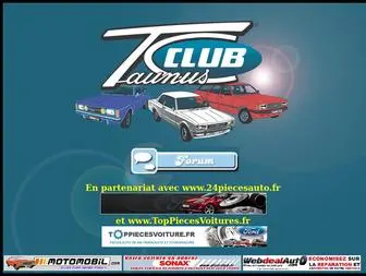 Clubtaunustc.fr(Club Taunux TC) Screenshot