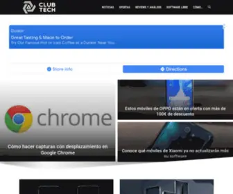 Clubtech.es(ClubTech Home) Screenshot