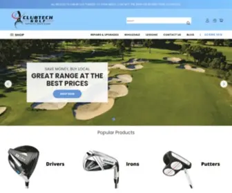 Clubtechgolf.com.au(Clubtech Golf) Screenshot