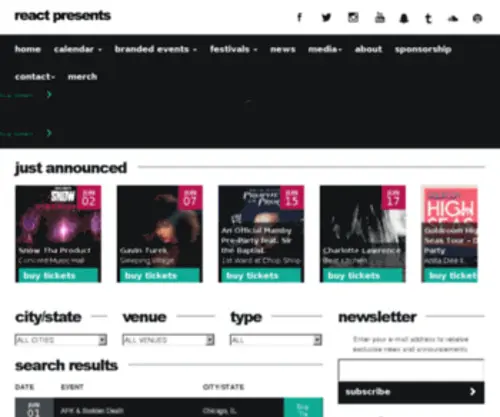 Clubtix.com(Nginx) Screenshot