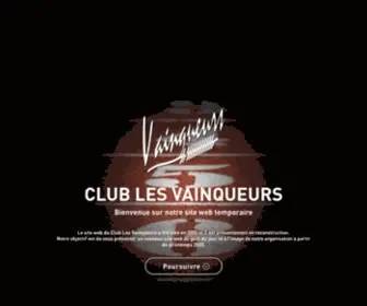 Clubvainqueurs.com(Club Les Vainqueurs) Screenshot