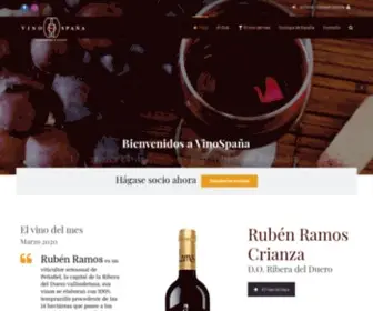 Clubvinospana.com(Club VinoSpaña) Screenshot