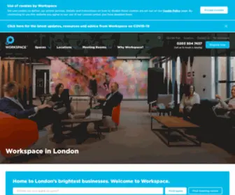 Clubworkspace.co.uk(Co-working and Shared Office Space) Screenshot