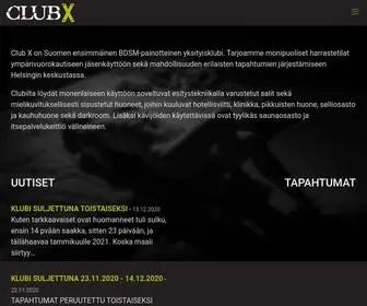 Clubx.fi(Club X) Screenshot