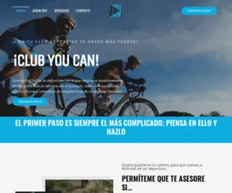 Clubyoucan.com(Otro sitio realizado con WordPress) Screenshot