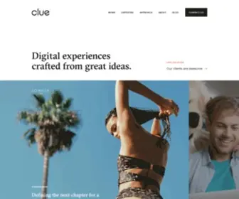 Clue.com.au(Digital Commerce Agency Perth) Screenshot