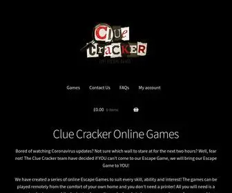 Cluecrackeronline.co.uk(Clue Cracker) Screenshot