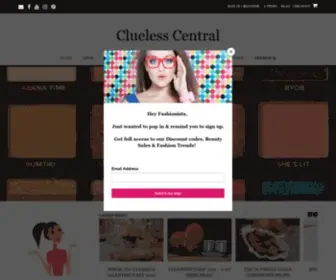 Cluelesscentral.com(Clueless Central) Screenshot