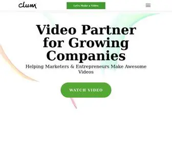 Clumcreative.com(Cleveland Video Production Company) Screenshot