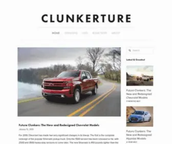 Clunkerture.com(CLUNKERTURE) Screenshot