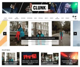 Clunkmag.com(Clunk Magazine) Screenshot