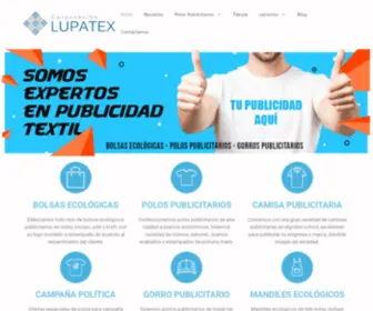 Clupatex.com(PUBLICIDAD TEXTIL © ❤️♻️) Screenshot