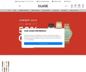 Cluse.com(Official Store) Screenshot