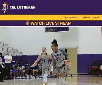 Clusports.com(California Lutheran University) Screenshot