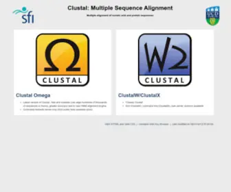 Clustal.org(Clustal Omega) Screenshot