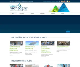 Cluster-Montagne.com(Cluster Montagne) Screenshot