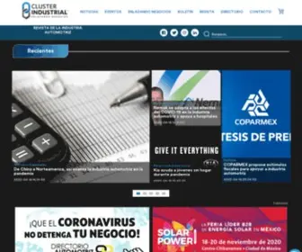 Clusterindustrial.com.mx(Industria Automotriz en México) Screenshot