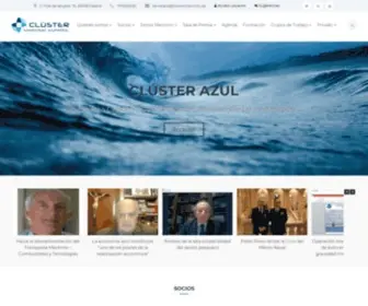 Clustermaritimo.es(Clúster Marítimo Español) Screenshot
