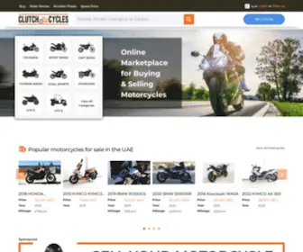 Clutchcycles.com(Online Marketplace for Buying & Selling Motorcycles) Screenshot