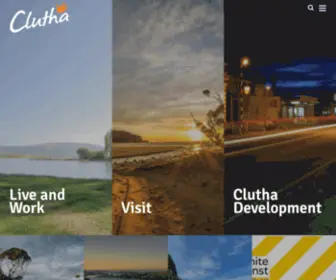 Cluthanz.com(Clutha, New Zealand) Screenshot
