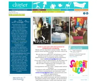 Clutterconsign.com(Clutter Consignment) Screenshot