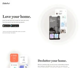 Clutterfree.com(Clutterfree App) Screenshot