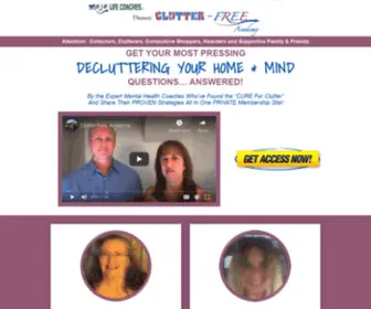 Clutterfreeacademy.org(Clutter Free Academy) Screenshot