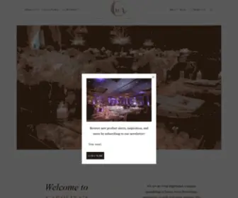 Cluxrentals.com(Full Service Luxury Event Company Charlotte) Screenshot