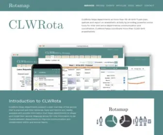CLwrota.com(Rotamap) Screenshot