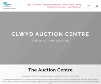 CLWydauctions.co.uk(The Auction Centre) Screenshot