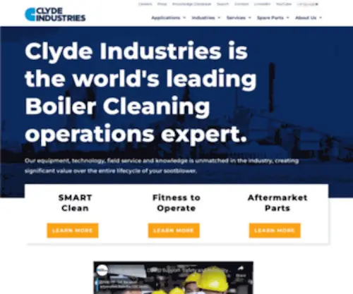 CLyde-Industries.com(CLYDE INDUSTRIES) Screenshot