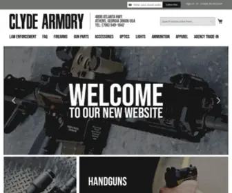 CLydearmory.com(Clyde Armory) Screenshot