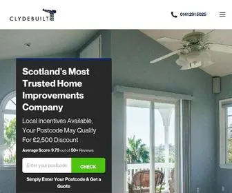 CLydebuilthomeimprovements.co.uk(Clydebuilt Group 2017 Limited) Screenshot