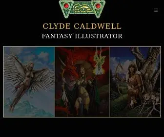 CLydecaldwell.com(Clyde Caldwell Online) Screenshot