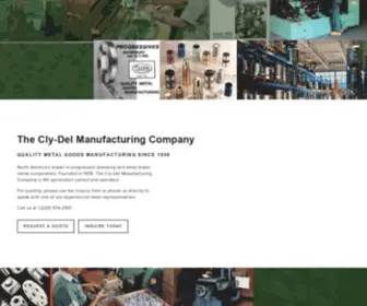 CLydelmanufacturing.com(The Cly) Screenshot