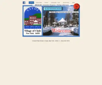 CLydeny.com(Village of Clyde) Screenshot